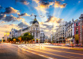 Madrid, Spanien Stadtbild