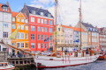 Nyhavn Hafen, Kopenhagen, Dänemark