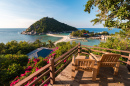Tropisches Resort, Thailand