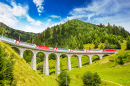 Landwasserviaduct, Schweiz