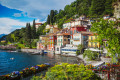 Varenna Stadt am Comer See, Italien