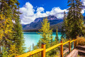 Emerald Lake, Yoho-Nationalpark, Rocky Mountains