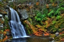 Wasserfälle Bushkill Falls, Pennsylvania