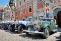 Oldtimer-Parade in Riga, Lettland