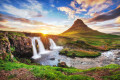Berg Kirkjufell, Island