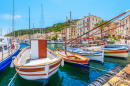 Bonifacio Hafen, Insel Korsika, Frankreich