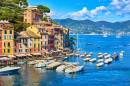 Altstadt von Portofino, Italien