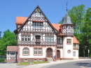 Historisches Postamt von Bad Liebenstein, Deutschland