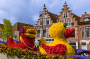 Blumenparade in Haarlem, Niederlande
