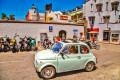 Fiat 500 in Ischia, Italien