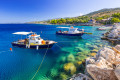 Fischerboote auf Zakynthos, Griechenland