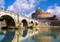 Castel Sant'Angelo mit Brücke, Rom, Italien
