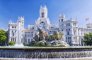 Cibeles-Brunnen in Madrid, Spanien