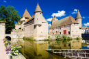 Schloss La Clayette, Bourgogne, Frankreich