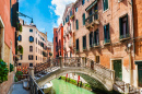 Szenischer Kanal in Venedig