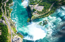 Niagarafälle Luftbild