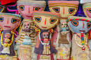 Peruanische Puppen in Kusko