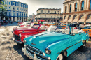 Klassische amerikanische Autos in Havanna, Kuba