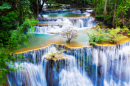 Wasserfall Huay Mae Kha Min, Thailand