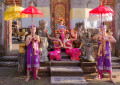 Ubud Palasttheater, Bali, Indonesien