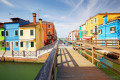 Insel  Burano, Venedig, Italien