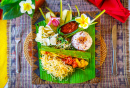 Traditionelles balinesisches Essen