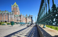 Chateau Frontenac und Promenade, Québec