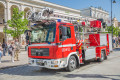 Feuerwehrtag in Warschau, Polen
