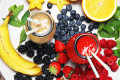 Verschiedene Smoothies
