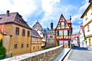 Mittelalterliche Stadt von Marktbreit, Deutschland