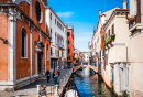 Alte Gebäude in Venedig, Italien