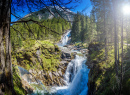Krimmler Wasserfälle, Land Salzburg, Österreich