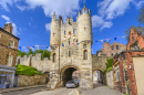 Mittelalterliches Tor von York, England