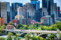 Calgary City Skyline, Kanada