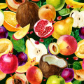 Frucht-Aquarell