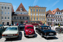 Treffen von Mercedes Benz Autos, Steyr, Österreich