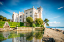 Schloss Miramare, Golf von Triest, Italien