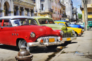 Amerikanische Oldtimer in Havanna, Kuba