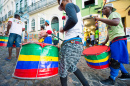 Brasilianische Schlagzeuger in Salvador