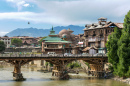 Srinagar Altstadt, Indien