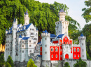 Schloss Neuschwanstein in Miniatur