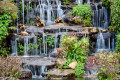 Wasserfall im Garten