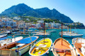 Marina Grande Harbor, Capri, Italien