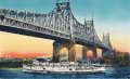 Postkarte der Queensboro Bridge