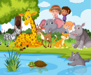 Tiere am Teich