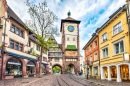 Stadttor, Freiburg im Breisgau, Deutschland