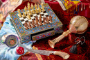 Usbekisches handgemachtes Schach
