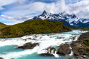 Wasserfall Salto Grande, Patagonien, Chile