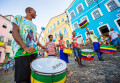 Schlagzeuger in Salvador, Brasilien