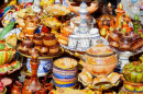 Traditionelles marokkanisches Töpferware
